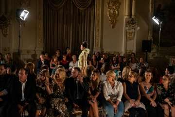 El espíritu heroico de las mujeres, protagonista de los diseños de la 2Âª jornada de GC Colección Bridal (Foto TA)